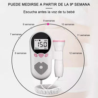 Doppler Fetal Portátil Dulcevientre – Escucha los Latidos de tu Bebé en Casa